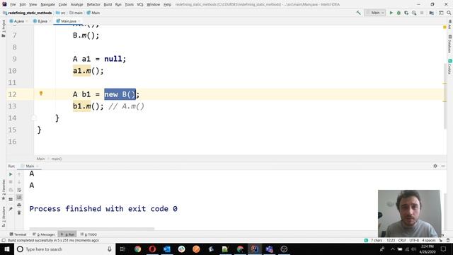 [QUESTION] Calls and redefinition of static vs non-static methods смотреть онлайн