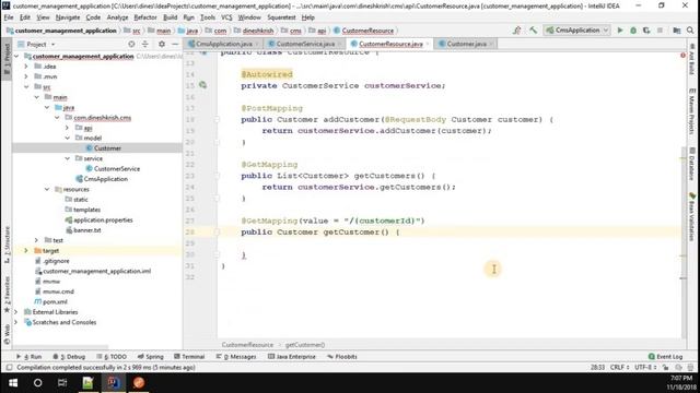 #8 Spring Boot Tutorial - @GetMapping Annotation in Spring Boot смотреть онлайн