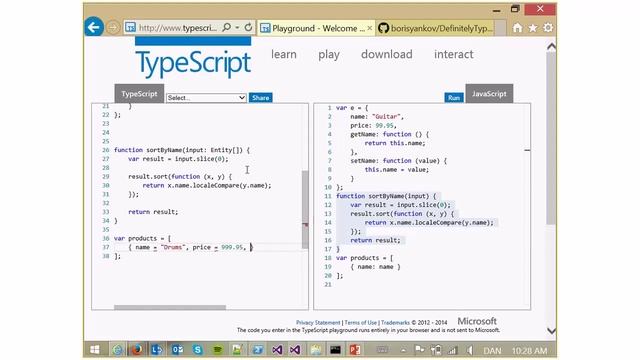 TypeScript Demo @ Dynamicweb Tech Conference 2015 смотреть онлайн