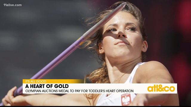 Olympian Auctions Medal to Pay for Toddler's Heart Operation смотреть онлайн