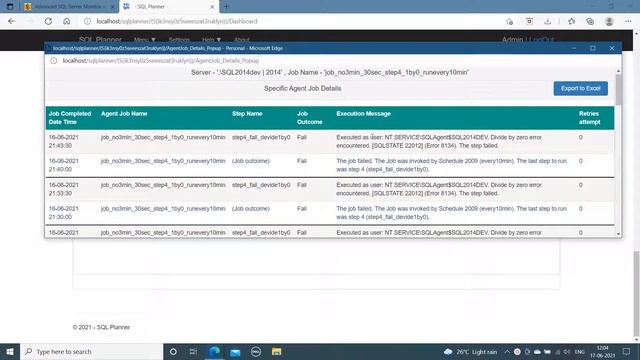 SQL Server Agent Job Monitoring with SQL Planner - Try Free Version смотреть онлайн