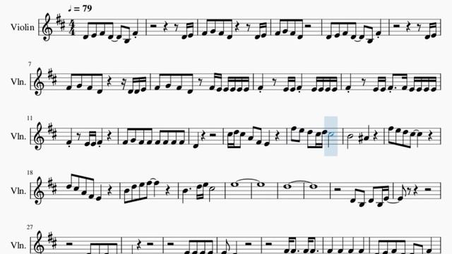 Violin Sheet Music: How to play Cruel by Jackson Wang смотреть онлайн