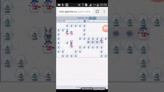 Прохождение игры " Зайчик Рома " 49 уровень! смотреть онлайн