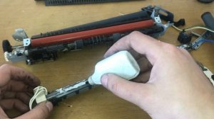 HP M1005 Мнёт бумагу, смазывает изображение | Замена термоплёнки | Разборка