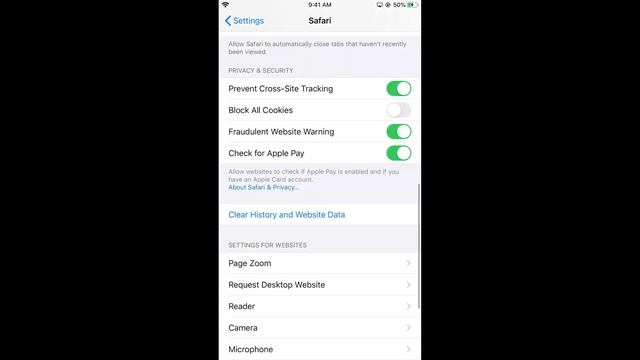 How to Clear Cache/Cookies on iPhone