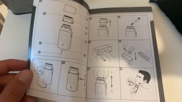 Распаковка — Электробритва Moser 3615-0051