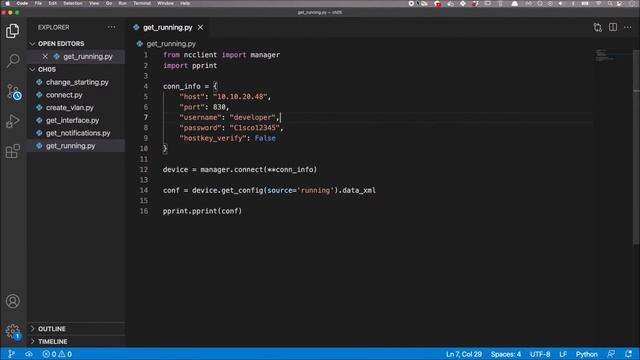 Python Network Programming Techniques | 5. Model-Driven Programmability with NETCONF and ncclient смотреть онлайн