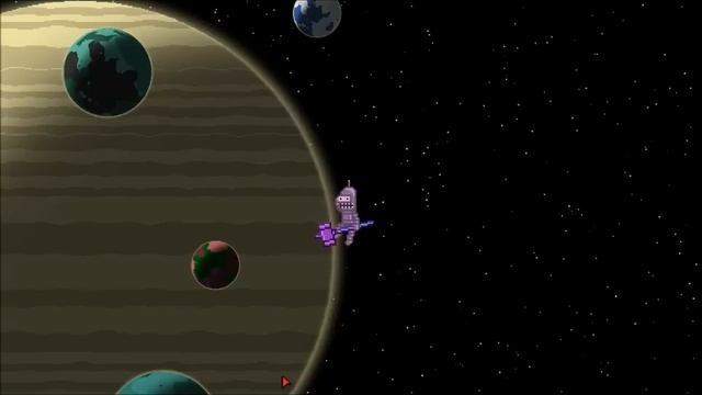 Futurama Mod Starbound - Bender's Laggy Fall From Space looll смотреть онлайн