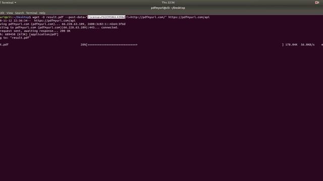 Convert URL to PDF with Wget on the Command Line смотреть онлайн