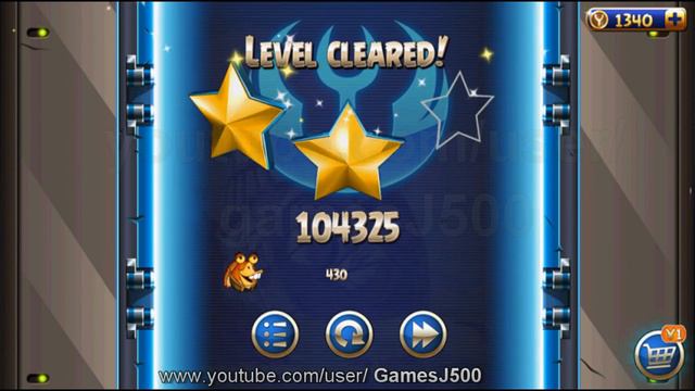 Angry Birds Star Wars 2- Level B3-18 Battle of Naboo Walkthrough 3 Sterne смотреть онлайн