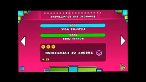 Geometry Dash Level 12 - Theory of Everything Song REMASTERED