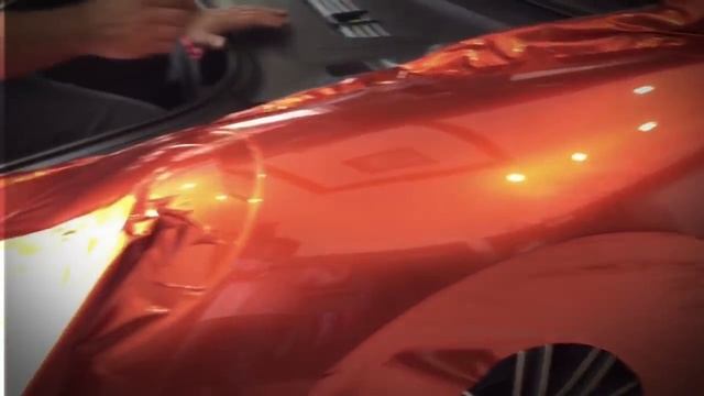 Envelopamento Exclusivo Gloss Aluminium Orange - Porsche 911 Turbo смотреть онлайн