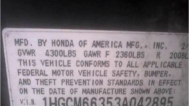 2003 Honda Accord Used Cars Spotsylvania VA смотреть онлайн