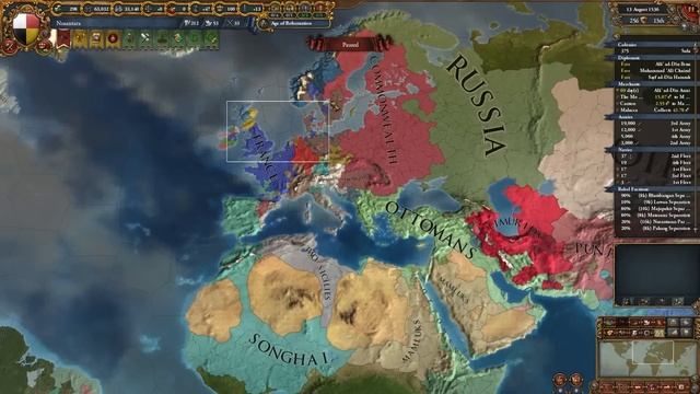 EU4 ТОП 5 Стран которые имба в новичковых, но не играют в мп