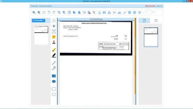 PARAVISTA HTML5 Document Viewer DEMO смотреть онлайн