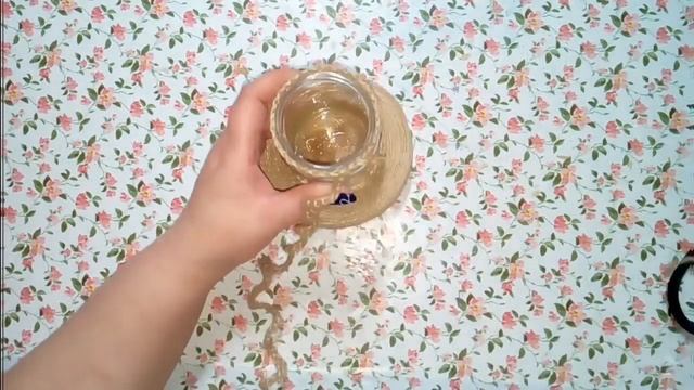 DIY:Glass Jar Candlestick// Подсвечник из стеклянной банки