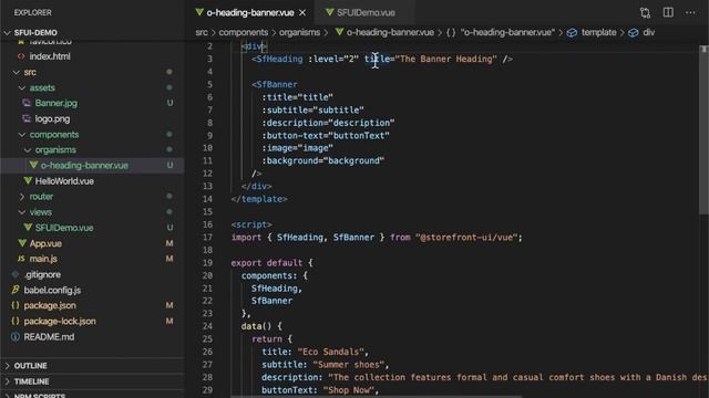 Build custom component with Storefront UI смотреть онлайн