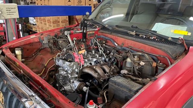2003 Toyota Tacoma 4x4 2.7L 3RZ Engine Swap With LC Engineering Parts