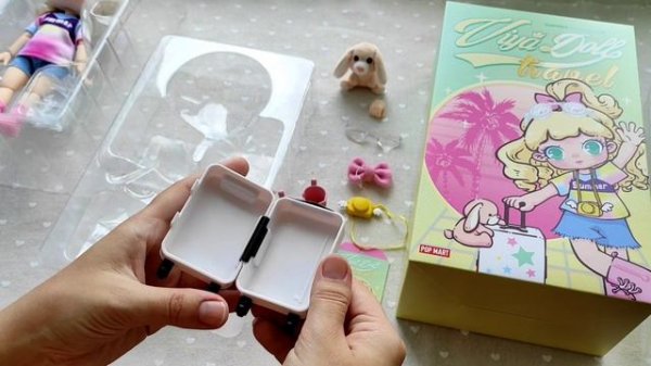 Pop Mart Viya Doll Summer Collectible Toys