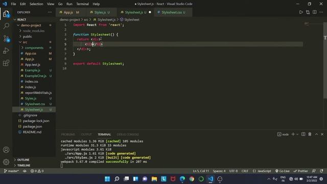 Styling and CSS Basics in React JS | React JS | EP - 9 смотреть онлайн
