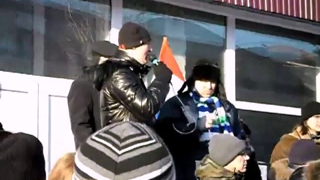 Выступление на митинге за честные выборы 4 февраля ЛДПР