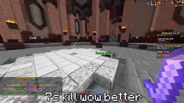 How to get INFINITE attack speed with Crimson Armor! | Hypixel Skyblock