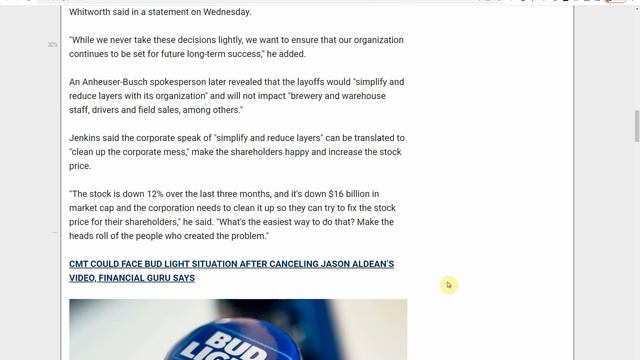 Panic At BUD LIGHT! Big LAYOFFS, CEO FIRES hundreds of employees to SAVE CASH! смотреть онлайн
