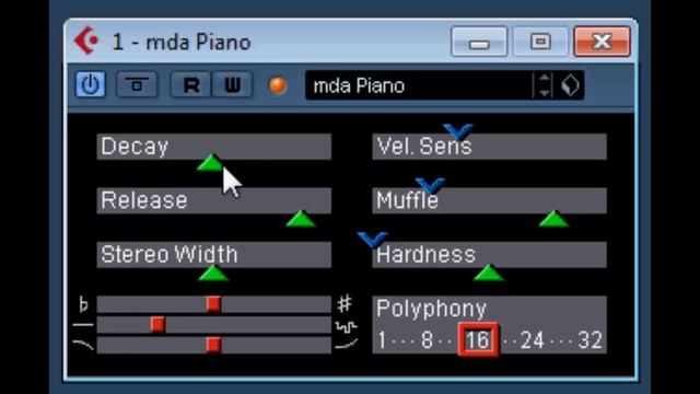 MDA PIANO FREE VSTI PLUGIN смотреть онлайн