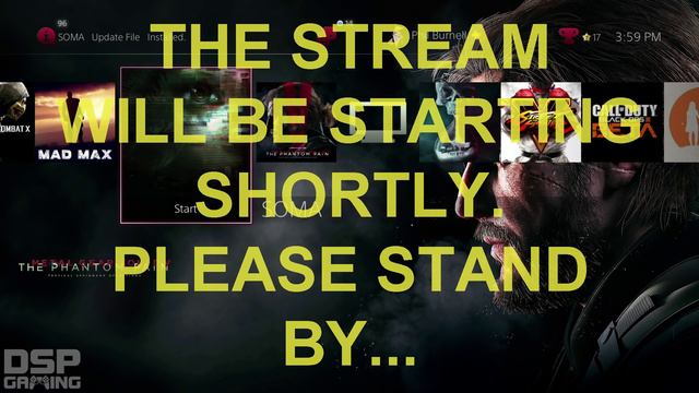 Pre-Stream Sept. 23, 2015: SOMA Continues, But It's NOT Amnesia