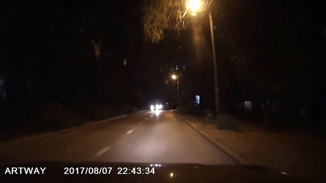Видеорегистратор ArtWay AV - 510. День и ночь. смотреть онлайн