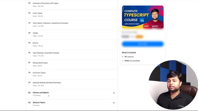 ?Full Typescript Course | Big Launch | Hindi смотреть онлайн