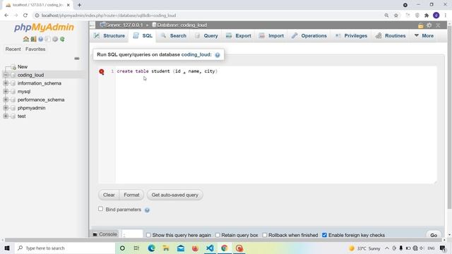 SQL - 4 - Create Table смотреть онлайн