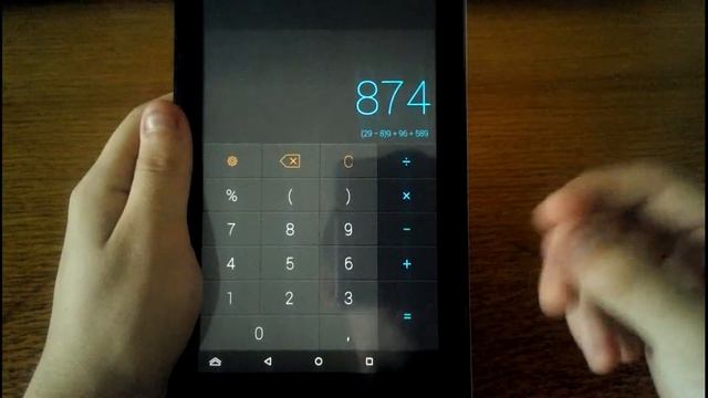 CALCU - The Ultimate Calculator мини-обзор неплохого калькулятора