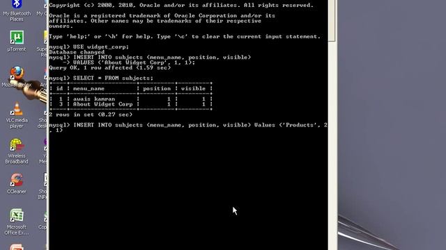 Create and Read Data with MySql Concosle | PHP URDU 2020 | Class 8.4 смотреть онлайн