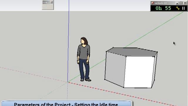 SUClock 1.1 - Tracking effective time spent in Sketchup смотреть онлайн