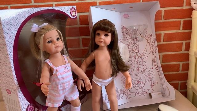 Распаковка куклы Gotz?????И полный обзор??????Ханна Лето???