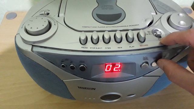 Radio cassette CD player WATSON RR5888 смотреть онлайн