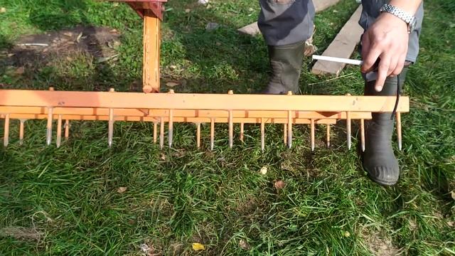 борона на мотоблок своими руками. смотреть онлайн