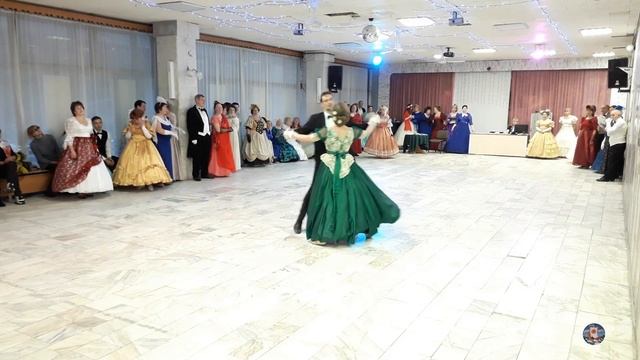 05.11.2022_"Русский вальс" А. и М. Лобачевых_танец_Бал в Карачарово_dance_Russian waltz_Karacharovo смотреть онлайн