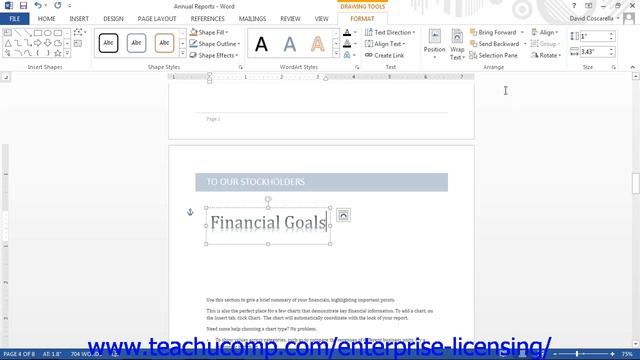 Microsoft Office Word 2013 Tutorial Drawing Objects 13.2 Employee Group Training смотреть онлайн