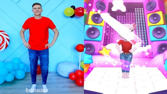 Talking Angela 2 and Me - Repeat After Angela Dance смотреть онлайн