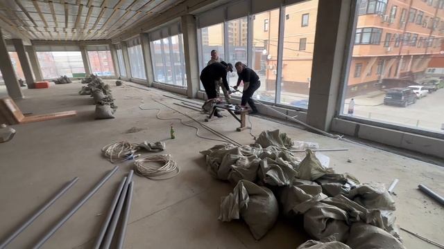 Укладка плитки 600 кв,и каркас гипсокартона. смотреть онлайн