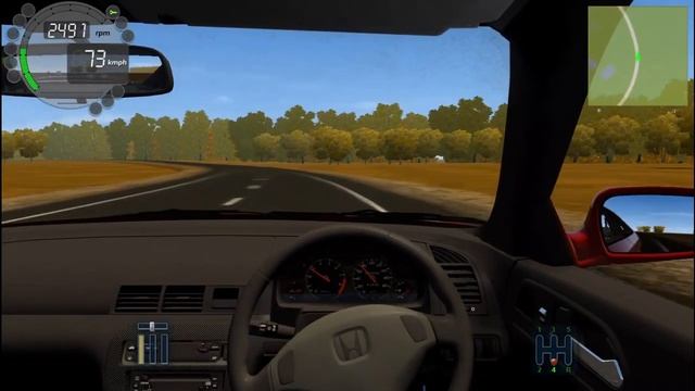 Honda Prelude 2.2 Si Vtec 1994 - City Car Driving | Logitech G29 смотреть онлайн