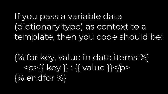 Python :how to iterate through dictionary in a dictionary in django template?(5solution) смотреть онлайн