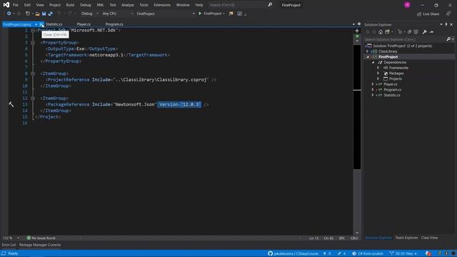 C# Od podstaw 06.02 - (De)Serializacja do JSON смотреть онлайн