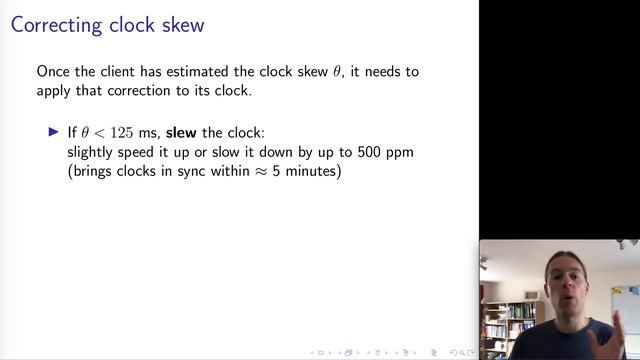 Distributed Systems 3.2: Clock synchronisation смотреть онлайн
