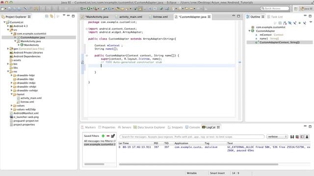 How to create a custom listview in an alert dialog in Android ? смотреть онлайн