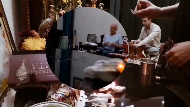 Священный месяц Картика. Предложение фитильков. смотреть онлайн