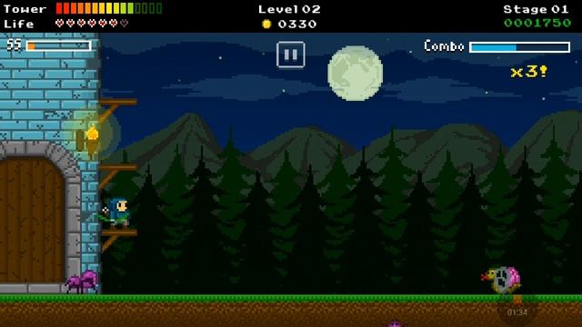 Warcher Defenders - Android Game:GamePlay HD смотреть онлайн