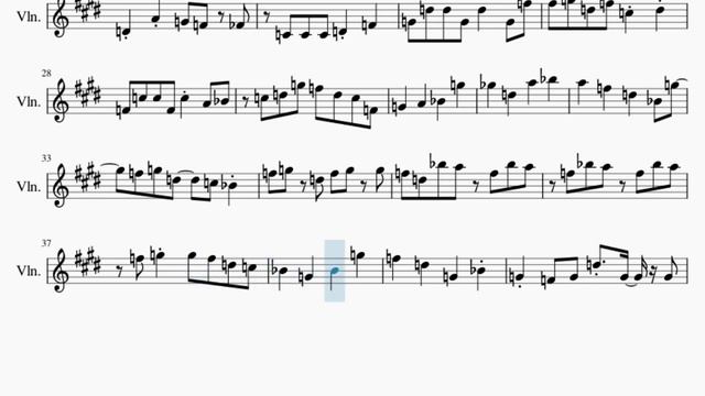 Violin Sheet Music: How To Play Monster 怪物 (BEASTARS) By YOASOBI